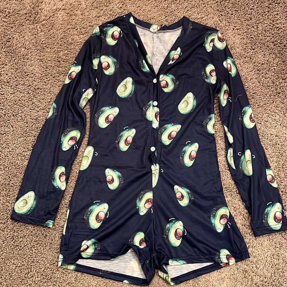Long Sleeve PJ Romper - Picture 1 of 2